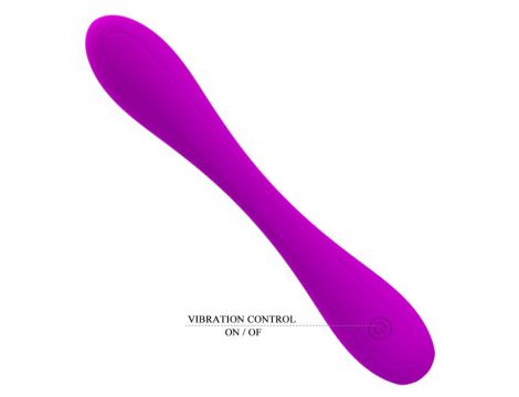 Wibrator silikonowy zginalny Pretty Love Yedda fioletowy USB 12 funkcji - 9