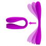 Wibrator silikonowy zginalny Pretty Love Yedda fioletowy USB 12 funkcji - 3