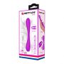 Wibrator silikonowy zginalny Pretty Love Yedda fioletowy USB 12 funkcji - 9