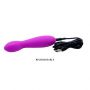 Wibrator punktu G Pretty Love Arvin purpurowy silikonowy USB 14 cm - 7