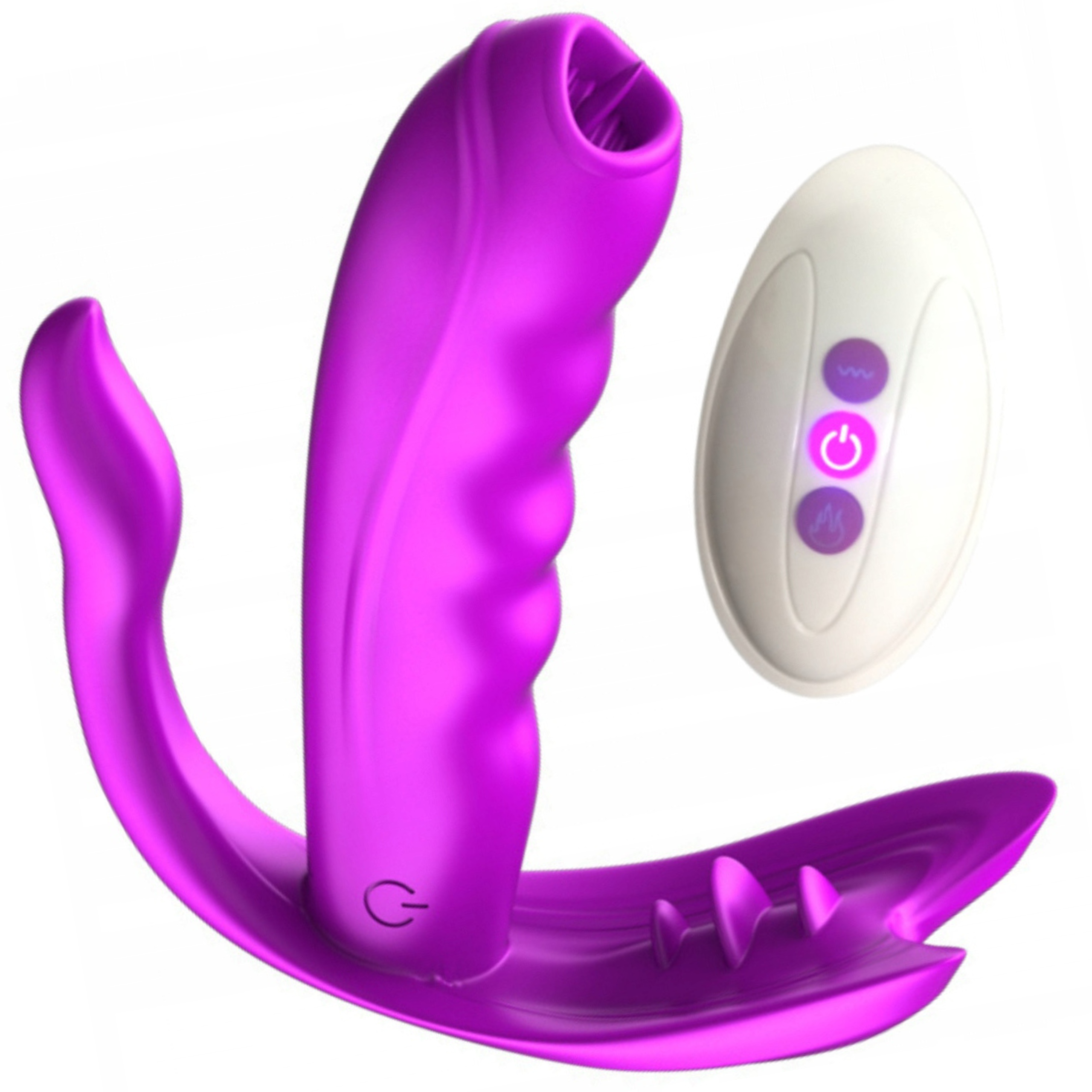 wibrator do majtek i łechtaczki ogrzewany pilot