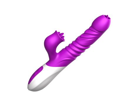 Silikonowy Wibrator USB 10 Funkcji z Pchnięciem i Podgrzewaniem - 11