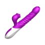 Silikonowy Wibrator USB 10 Funkcji z Pchnięciem i Podgrzewaniem - 12