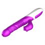 Silikonowy Wibrator USB 10 Funkcji z Pchnięciem i Podgrzewaniem - 13