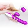Silikonowy Wibrator USB 10 Funkcji z Pchnięciem i Podgrzewaniem - 8