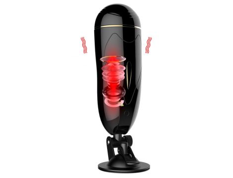 Masturbator waginalny wibrujący interaktywny USB B Series Fox - 2