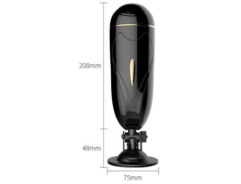 Masturbator waginalny wibrujący interaktywny USB B Series Fox - 6