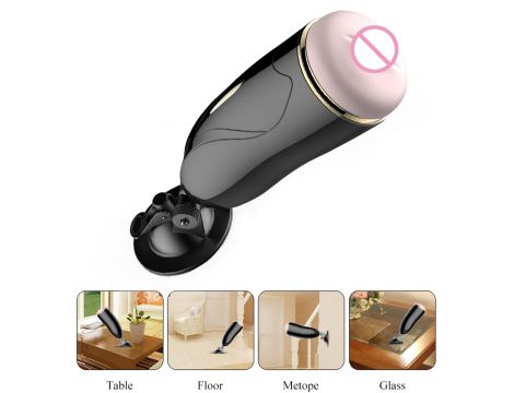 Masturbator waginalny wibrujący interaktywny USB B Series Fox - 8