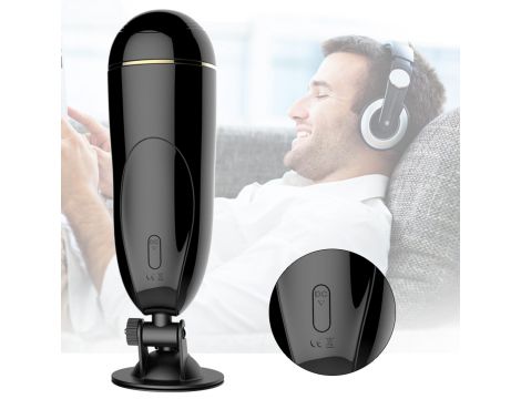 Masturbator waginalny wibrujący interaktywny USB B Series Fox - 9