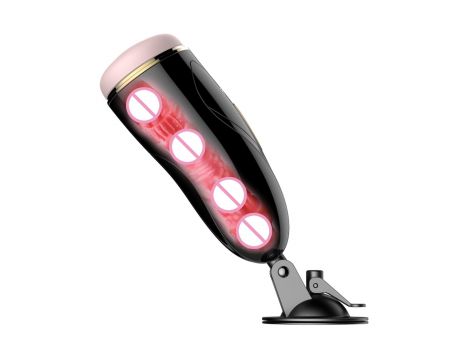 Masturbator waginalny wibrujący interaktywny USB B Series Fox - 10