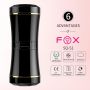 Realistyczny dwustronny masturbator z wibracją B Series Fox - 9