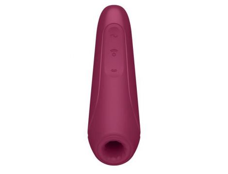 Stymulator łechtaczki Satisfyer Curvy 1+ z falami powietrza różowoczerwony - 4