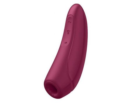 Stymulator łechtaczki Satisfyer Curvy 1+ z falami powietrza różowoczerwony - 5