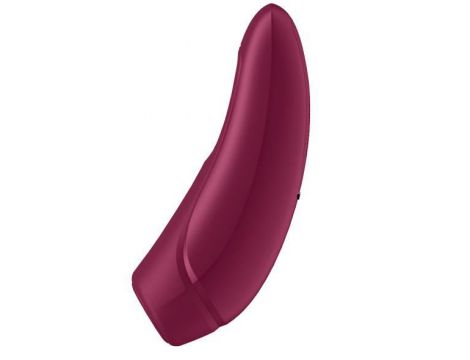 Stymulator łechtaczki Satisfyer Curvy 1+ z falami powietrza różowoczerwony - 6