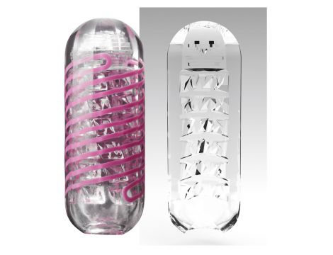Masturbator Tenga Spinner Shell przezroczysty 13 cm - 5