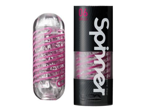 Masturbator Tenga Spinner Shell przezroczysty 13 cm - 9