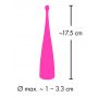 Wibrator punktowy Couples Choice silikonowy USB 17,5 cm - 17
