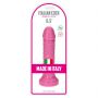 Dildo z cyberskóry Camillo Toyz4lovers różowe 16,5 cm - 7