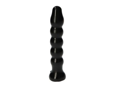 Korek analny Gaio Toyz4lovers czarny 13 cm - 2