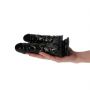 Dildo podwójne z przyssawką Toyz4lovers czarne 155 cm - 5