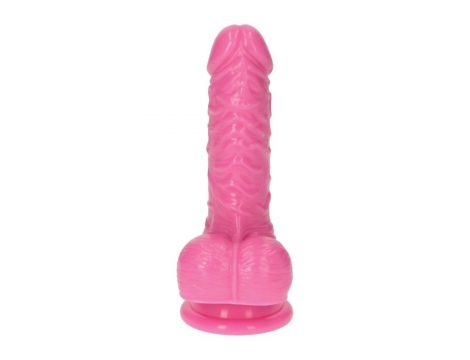 Realistyczne dildo Leo Toyz4lovers różowe 10,5 cm - 3