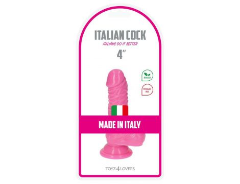Realistyczne dildo Leo Toyz4lovers różowe 10,5 cm - 5