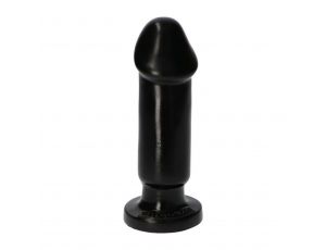 Dildo analne z przyssawką Toyz4lovers Caio czarne 13 cm