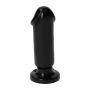 Dildo analne z przyssawką Toyz4lovers Caio czarne 13 cm - 4