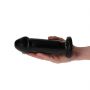 Dildo analne z przyssawką Toyz4lovers Caio czarne 13 cm - 6