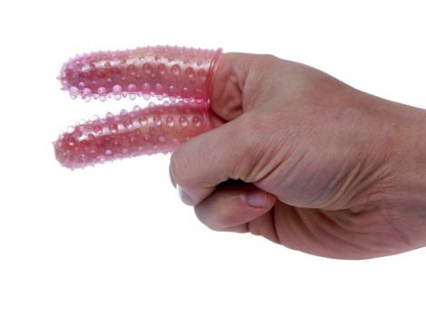Nakładki na palce Wonderful Fingers EasyLove różowe - 4