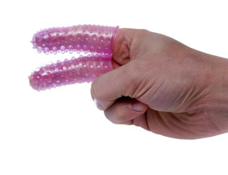 Nakładki na palce Wonderful Fingers fioletowe EasyLove - 4