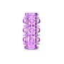 Nakładka przelotowa stymulująca Stretchy Sleeve fioletowa EasyLove - 2
