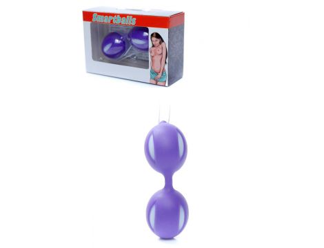 Kulki gejszy Smartballs fioletowe 19 cm - 4