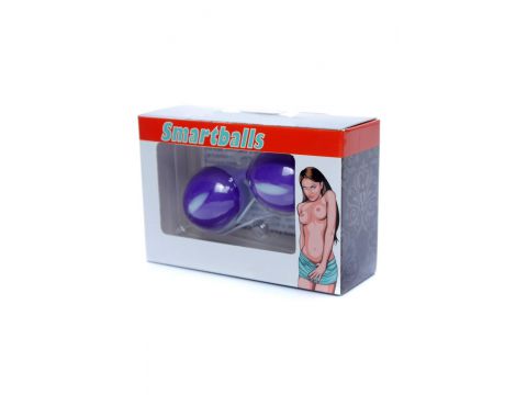 Kulki gejszy Smartballs fioletowe 19 cm - 5
