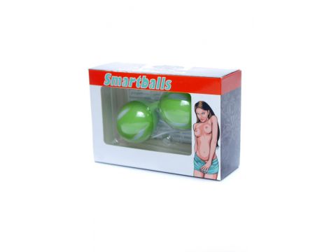 Kulki gejszy Smartballs zielone 19 cm - 5