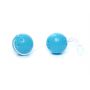 Kulki gejszy dyskretne Duo Balls niebieskie EasyLove 21 cm - 3