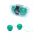 Kulki gejszy Duo Balls EasyLove zielone 21 cm