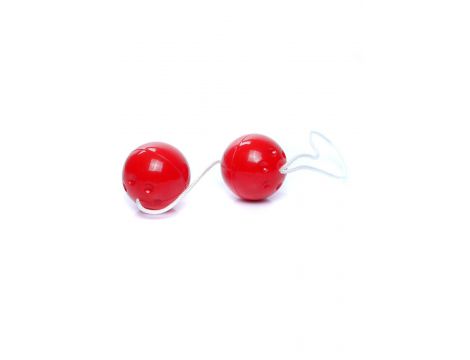 Kulki gejszy Duo Balls czerwone 21 cm EasyLove - 2