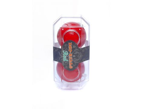 Kulki gejszy Duo Balls czerwone 21 cm EasyLove - 5