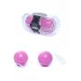 Dyskretne kulki gejszy Duo Balls EasyLove fioletowe 21 cm - 2