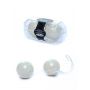 Kulki gejszy dyskretne Duo Balls B Series EasyLove białe 21 cm - 3