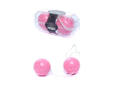 Kulki gejszy Duo Balls EasyLove jasnoróżowe 21 cm
