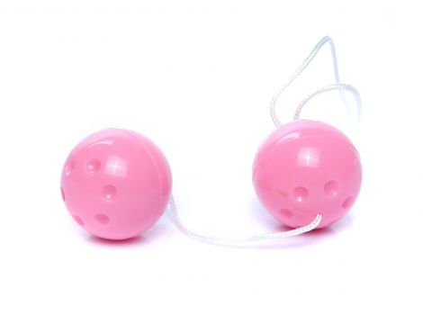 Kulki gejszy Duo Balls EasyLove jasnoróżowe 21 cm - 2