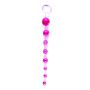 Kulki analne żelowe EasyLove 10 kulek różowe 29 cm - 3