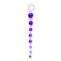 Kulki analne żelowe 10 kulek fioletowe EasyLove 29 cm - 3