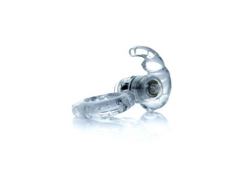 Pierścień wibrujący Rabbit EasyLove transparentny - 2
