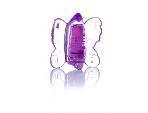 Stymulator motylkowy EasyLove fioletowy regulowany