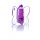 Stymulator motylkowy EasyLove fioletowy regulowany