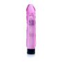 Wibrator żelowy realistyczny EasyLove różowy 22 cm regulowany - 5