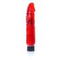 Wibrator żelowy realistyczny EasyLove czerwony 22 cm regulowany - 3